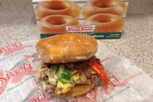 Krispy Kreme Donut Burger